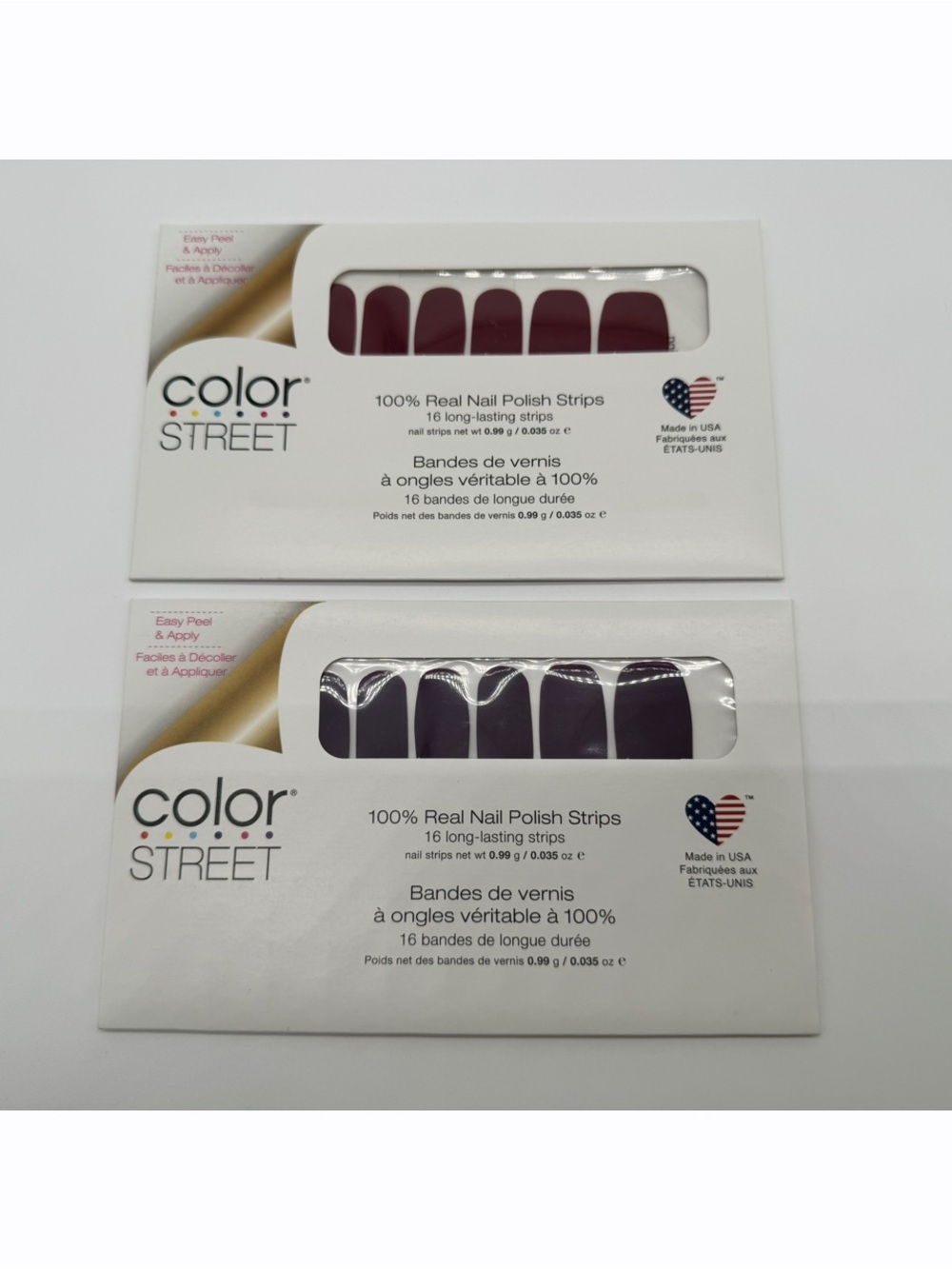 Color Street Nail Polish Strips 14 Lot Mixed Designs Glitter Solid Pink Blue New - Picture 7 of 10